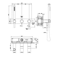 ��������� Gessi 316  54038.239 ��� �����/����, ����., �� 2 ����, ���.����, ������� �����, ����� ����