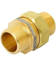 Сгон (американка) VIEGA 1"Нх1"Н прямой, коническое уплотнение, бронза   446 901 — миниатюра 1