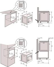 ������� ���� De Dietrich (592�592�609) �������������, Perfect Sensor, ������ DOP8574A