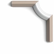Угловой элемент Orac Decor P4020A (164х91х29) белый (шт.)