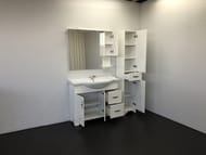 Шкаф-колонна COMFORTY Севилья-35 (350х1900х316) напольный, слоновая кость 00004137101
