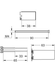 ����� ����������� Grohe Rapido SmartBox 14048000 �������������, ��� ���������� � 2-�� ����������