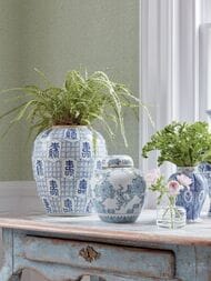 Обои флизелиновые Thibaut Dynasty Lattice Weave (0,89х7,32) зеленые T75479 (рулон)