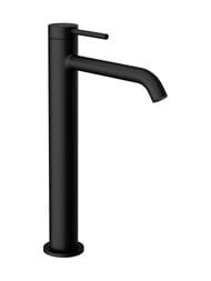 Смеситель для раковины-чаши VitrA Minimax Round A4353436EXP однорычажный матовый черный латунь
