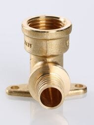 Водорозетка VALTEC аксиальная, 20х1/2"В, латунь, VTm.454.BG.002004