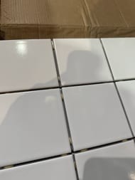 Уценка! Мозаика KERAMA MARAZZI Конфетти (98х98) моноколор, белая глянцевая 1146H (кв.м.) - уценка. — изображение 10