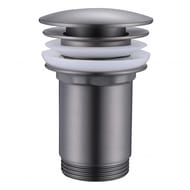Донный клапан ABBER AF0010NG с переливом, клик-клак, никель — изображение 2