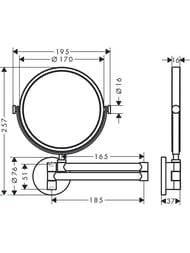 Axor Universal Circular ������� ������������� ��������� 42849670 ������� ������