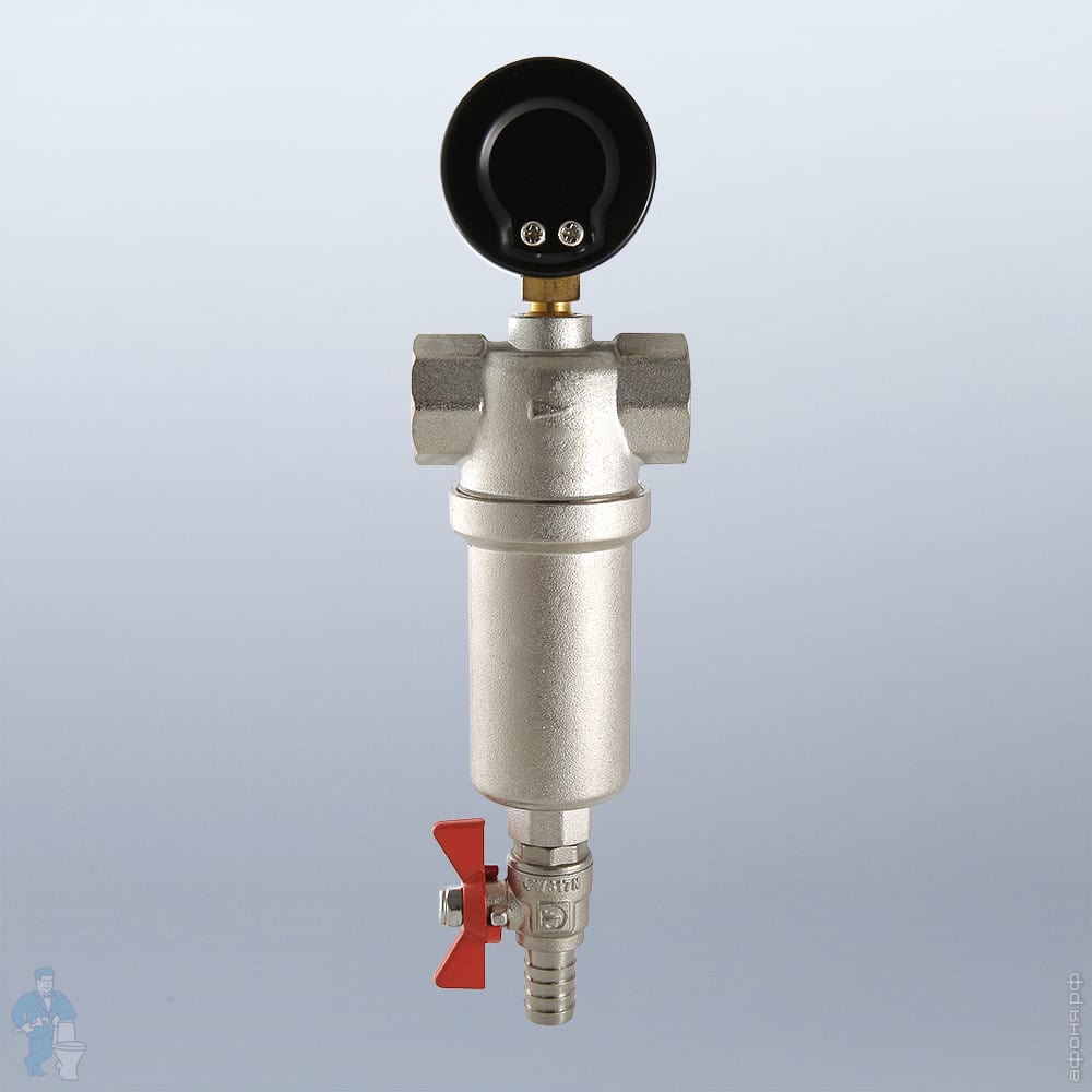 Фильтр с манометром VALTEC самопромывной 1\" VT.389.N.06 | Афоня.рф ...