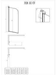 ������ �� ����� RGW SC-109B (800�1500) ���������, ������ 6�� ����������/������ 411110908-14