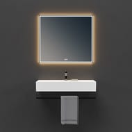 Зеркало KERAMA MARAZZI TECNOLOGICA TECNO с подсветкой, цвет белый глянц., 900х26х800, TE.mi.90