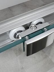Душевое ограждение ABBER Schwarzer Diamant AG30170H-S90-S90 (1700х900x1950) П-обр., прозрачное/хром — изображение 5