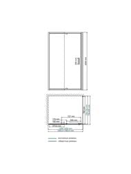 ������� ������ WasserKRAFT Berkel 1250-1350�800�2000 ������ ����������/������� ���� 48P32