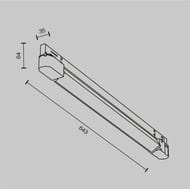 �������� ���������� Maytoni Basis Trinity (����� �������) TR196-3-20W2.7K-W 2700K 20�� 120�, IP20, �����