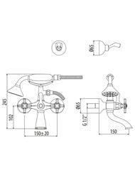 ��������� GATTONI TRD ��� �����/����, ����� Paris, ���������, � ��� �������� � ����, ���� TR501/18CO