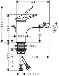 ��������� Hansgrohe Vivenis 75200000 ��� ����, ������������, �� ������� ����������, ����