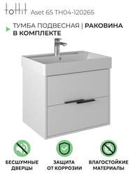 ����� � ��������� toHit Aset 65 (655�470�590��) ���������, 2 �����, ����: ����� TH04-120265