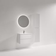 Тумба подвесная SANCOS Snob R 690х390х500, 2 ящика, доводчики, Bianco,SNR70/39W