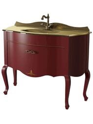 Тумба под раковину Caprigo Бурже 120 rossa vino 1150х945х463 11016-019