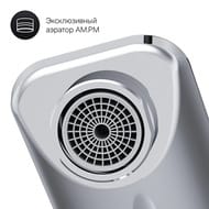 Смеситель AM.PM X-Joy S для умывальника с донным клапаном, излив 100 мм, хром F85B82100 — изображение 7