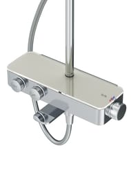 Душевая система AM.PM Inspire 2.0 F0750A500 верхний душ 250мм, ручной душ 120мм 3 функции