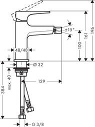��������� Hansgrohe Metropol 32520700  ��� ����, ������� ������, ����� �������