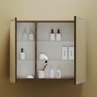 Зеркало-шкаф SANCOS Mirror (890х150х740) подвесное,LED-подсв.,сенсорное управ.,дуб чарльстон MI90ECH