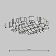 ����������� Maytoni Focus T (����� ��) HoneyComb HoneyComb-D26 D26��, ������