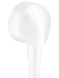 Шланговое подсоединение Hansgrohe Fixfit E  без клапана обратного тока, белый матовый 27454700 — миниатюра 1
