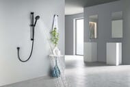 Душевой гарнитур 3 режима 65 см Aquatek Оберон AQ2016MB черный мат