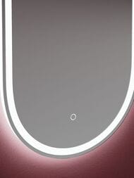 Зеркало SANCOS Oval (450х900) с LED подсветкой, сенсорный выключатель, пластиковый короб  OV45F