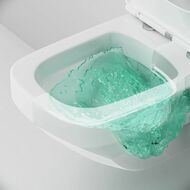 Уценка!Унитаз подвесной AM.PM Inspire V2.0 безободковый 390х550х410, с сиденьем, белый C50A1700MWSC