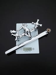 Смеситель для ванны с изливом и дивертором , GAPPO хром, G2242