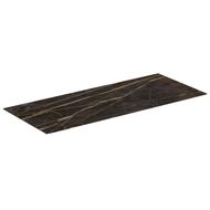 Столешница для тумбы 120 Ideal Standard CONCA 1200x505x6 керамическая, black desire marble T3972DG