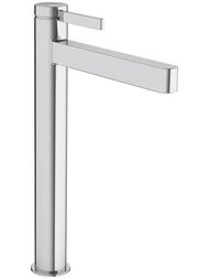 Смеситель Hansgrohe Finoris 76070000 для раковины, излив 260, сливной клапан Push-Open, хром — миниатюра 1