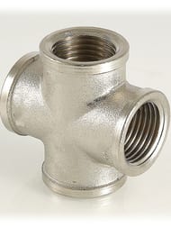 Крестовина VALTEC 1/2"В, лат.никелир, VTr.760.N.0004