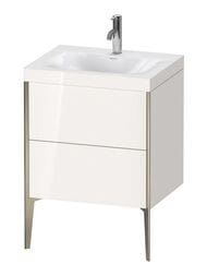 ����� � ������������ Duravit XViu 600�480�610 ���������, 2 �����, ����� ������/������� XV4709OB122C