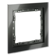 Рамка на 1 пост Voltum S70 VLS110106 (титан, стекло)
