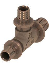 Тройник TECEflex 16х20х16 90°, бронза,   710601