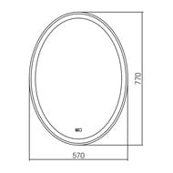 ������� Silver Mirrors ������-2 (570�770) ���������,��������� �����������, �������� ��-00001055