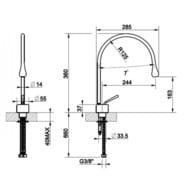 ��������� Gessi Goccia 33602.279 ��� �����������, �������������, �����