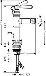 ��������� Axor Montreux 16526000 ��� ���� �������������, � ������ ��������, ����