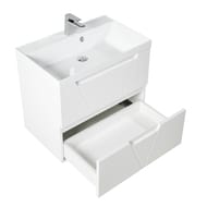 Тумба под раковину BelBagno VITTORIA (800х450х570) подвесная, 2 ящика, белая VITTORIA-800-2C-SO-BL