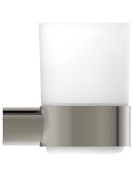 Стакан с держателем Ideal Standard CONCA круглый, серебро T4505GN