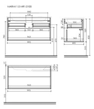 ����� ��� �������� SANCOS Marmi 1.0 (995�445�520) ���������, 1 ����, ��� ��������� MR1.0100ECH