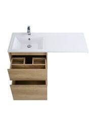 ����� ��� �������� BelBagno KRAFT-LVD (580x478x845) ���������, 2 �����, Rovere Nebrasca Nature KRAFT-LVD-580/1200-2C-PIA-RNN
