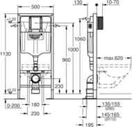 Grohe Rapid SL ����������� ��� ���������� ������� (��� �������) 38584001