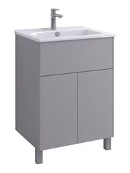 Тумба под раковину AQUATON Форест Про 60 туманный серый 1A297001FR4D0
