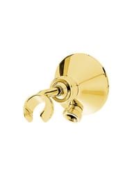 Держатель душевой лейки Nicolazzi 7124GO с изливом для шланга душевого, цвет: золото