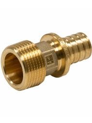Соединитель РЕХАУ RAUTITAN MX, 16x1/2"Н наружная резьба, DZR латунь,  11096731001